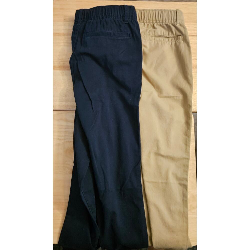 4 Pairs Children's Place Boy's Sz 14 Pull On Relaxed Straight Leg Chino Pants - Picture 6 of 9